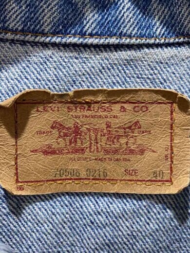 商品画像：Gジャン/40/デニム/BLU/70506-0216 4