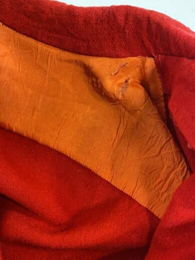 商品画像：～60s/オープンカラーシャツ/長袖シャツ/--/ウール/RED/無地 5