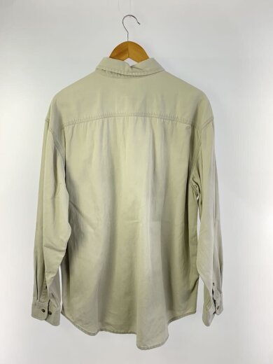 商品画像：長袖シャツ/L/コットン/GRY/無地 2