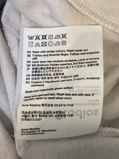 商品画像：モックネックロゴTシャツ/L/コットン/BEG/FN-MN-TSHI000478 5