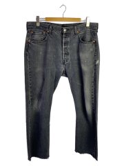 501/カットオフ/エジプト製/38/デニム/BLK