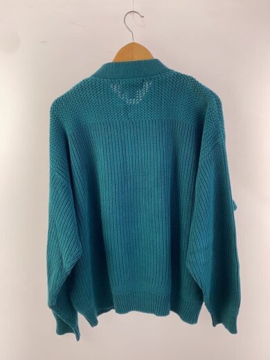 商品画像：OLD/黒タグ/ヘンリーネックニット・セーター(厚手)/M/コットン/GRN/無地// 2