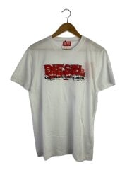 T-DIEGOR-K70/Tシャツ/M/コットン/WHT/プリント/A12498