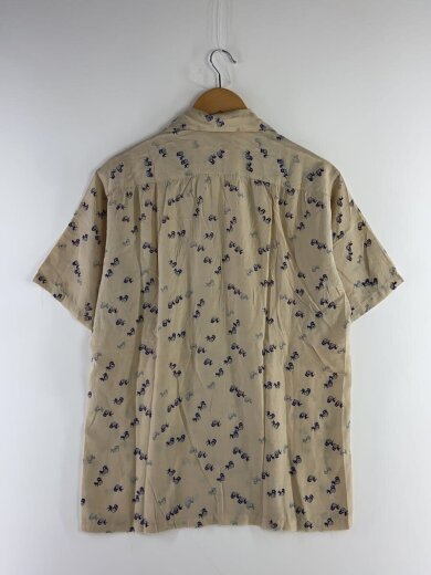 商品画像：50s/人力車柄/Paradise Sportswear/半袖シャツ/--/シルク/BEG/総柄// 2