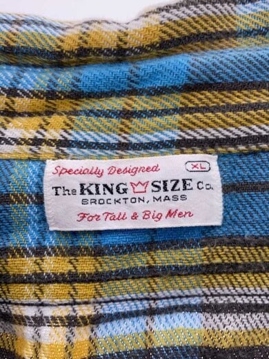 商品画像：60s/フランネルシャツ/マチ付き/長袖シャツ/XL/コットン/BLU/チェック 3