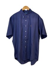 BLAKE/ボタンダウン/ポニー刺繍/半袖シャツ/XL/コットン/NVY