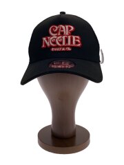 CAP NOODLE/NISSIN/メッシュキャップ/FREE/ポリエステル/BLK/メンズ