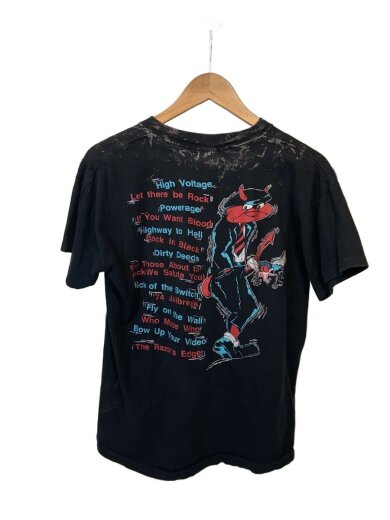 商品画像：90s/USA製/ACDC/HELL’S BELLS/Tシャツ/L/コットン/BLK// 2