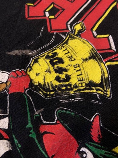 商品画像：90s/USA製/ACDC/HELL’S BELLS/Tシャツ/L/コットン/BLK// 6