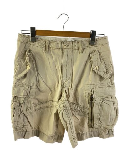 商品画像：カーゴショーツ/ショートパンツ/30/コットン/BEG/無地 1