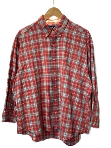 商品画像：BLAKE/長袖シャツ/L/コットン/RED/チェック 1