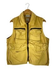 90s/フィッシングベスト/L/コットン/YLW/2215G102