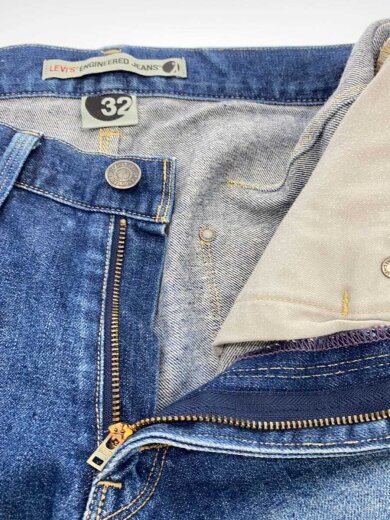 商品画像：クロップドパンツ/32/デニム/IDG/EC001-0001// 3