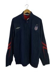 00s/イングランド代表/ジャケット/XXL/ポリエステル/NVY
