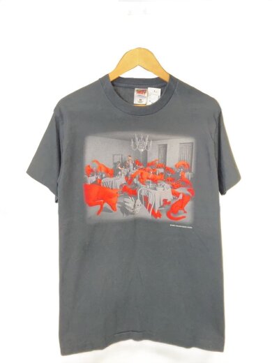 商品画像：90s/USA製/Sandy Skoglund/Tシャツ/M/コットン/BLK 1