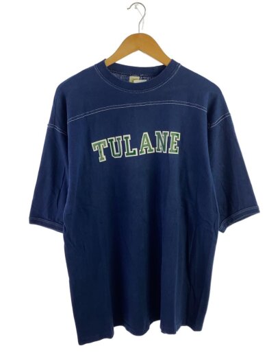 商品画像：フットボールTシャツ/XL/コットン/NVY/プリント// 1