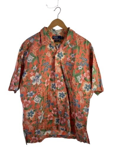 商品画像：アロハシャツ/L/コットン/PNK/総柄 1
