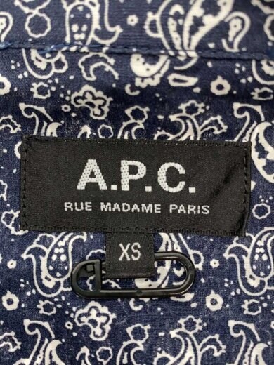 商品画像：半袖シャツ/XS/コットン/NVY/総柄/411423// 3