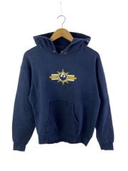 90s/フロントロゴ/パーカー/M/コットン/NVY