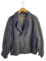 ヘリンボーン/サイドアジャスター付/ジャケット/--/ウール/NVY