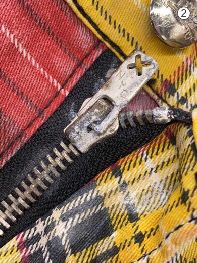 商品画像：ストレートパンツ/30/コットン/マルチカラー/タータンCK 7