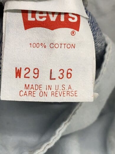 商品画像：501/米国製/ストレートパンツ/29/コットン/IDG/無地/501-5900 5