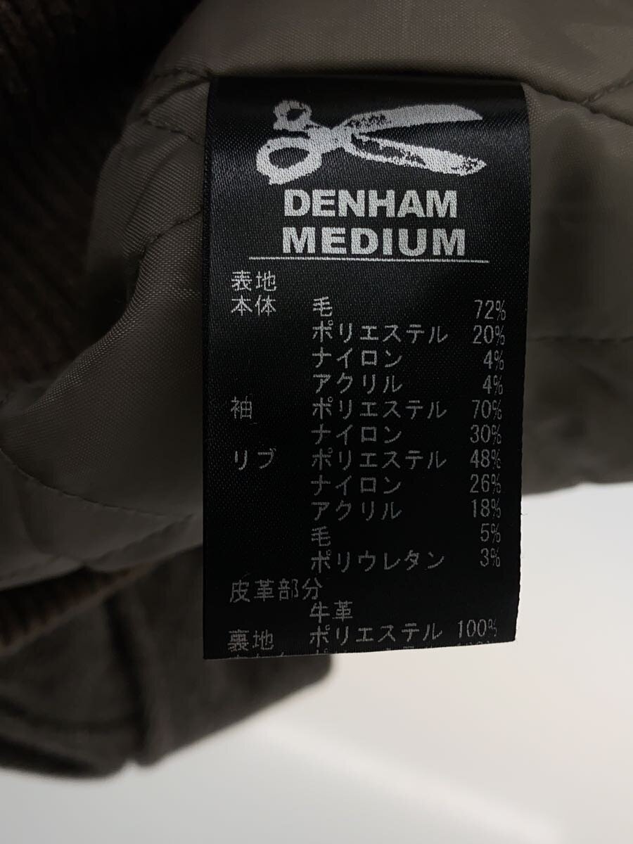 DENHAM / スタジャン/--/ウール/BRW/01-23-09-20-011