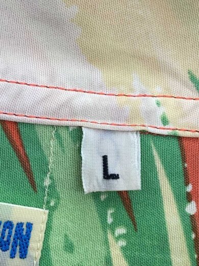 商品画像：アロハシャツ/--/レーヨン/ORN/総柄/JS32180// 4