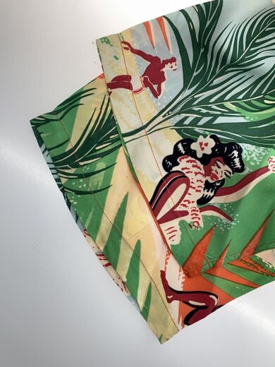 商品画像：アロハシャツ/--/レーヨン/ORN/総柄/JS32180// 6