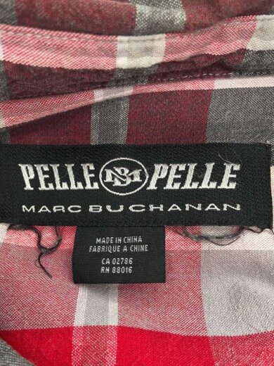 商品画像：HARC BUCHANAN長袖シャツ/XXL/コットン/RED/チェック 3