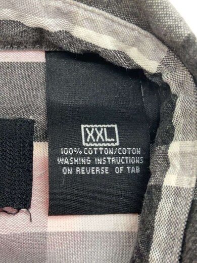 商品画像：HARC BUCHANAN長袖シャツ/XXL/コットン/RED/チェック 4