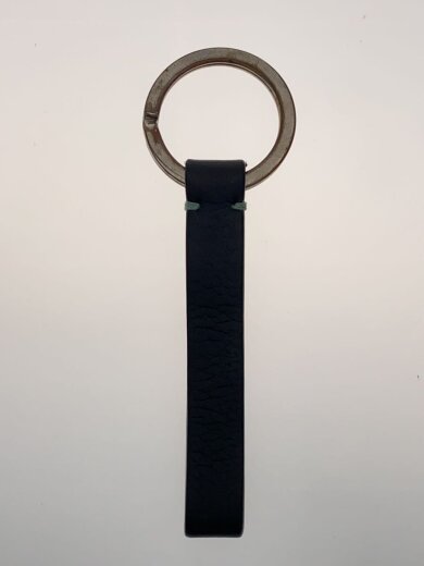 商品画像：レザーキーリング/アクセサリー/--/BLK/メンズ 2