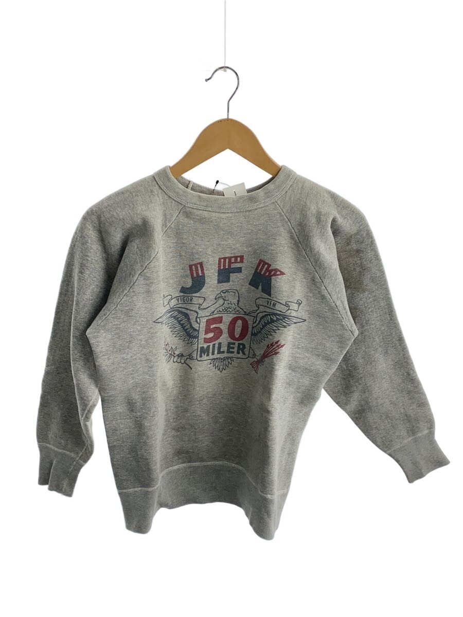 Hanes / スウェット/M/コットン/GRY/プリント
