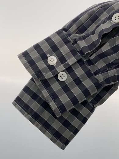 商品画像：長袖シャツ/S/ウール/GRY/ギンガムCK 6