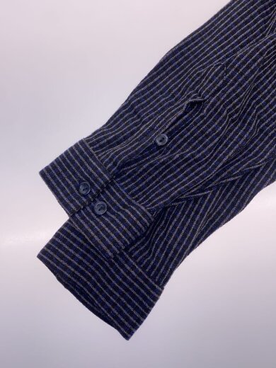 商品画像：長袖シャツ/M/レーヨン/BLK/チェック 5