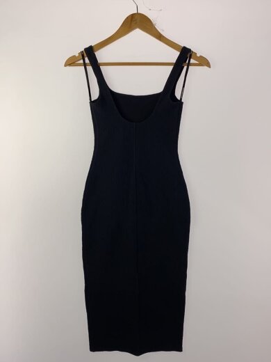商品画像：CAMI DRESS IN TEXTURED JACQUARD JERSEY/S/ナイロン/BLK/4CC2236221// 2