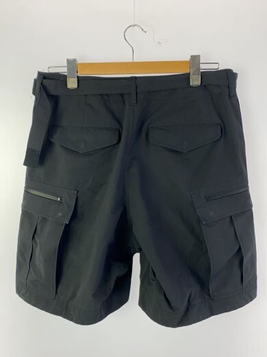 商品画像：ショートパンツ/3/ポリエステル/BLK/無地/24-03361M// 2