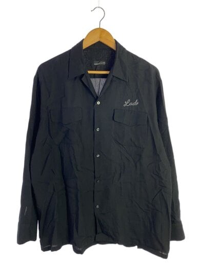 商品画像：ボーリングシャツ/長袖シャツ/42/--/BLK/2325-109 1