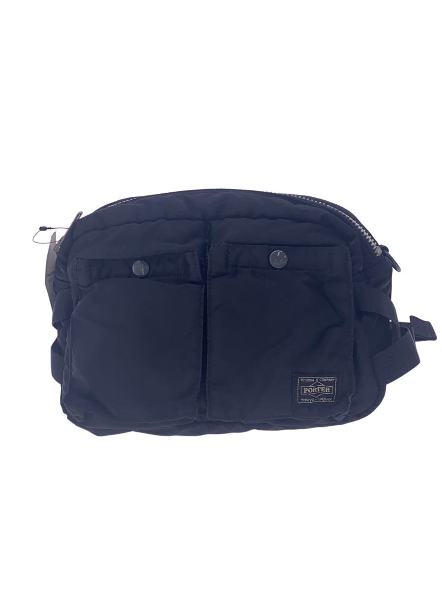 PORTER / タンカー/ショルダーバッグ/ナイロン/BLK/無地