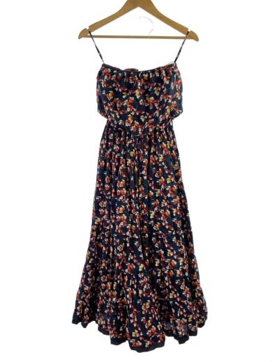 商品画像：草原の夢のドレス/ノースリーブワンピース/--/コットン/NVY/総柄// 1