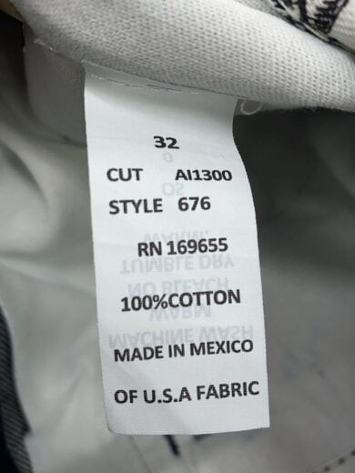 商品画像：GORILLA CUT/US規格/ボトム/32/デニム/IDG/無地/676// 5