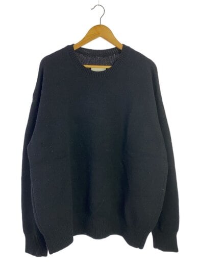 商品画像：ニット・セーター(厚手)/M/ウール/BLK/st.309 1