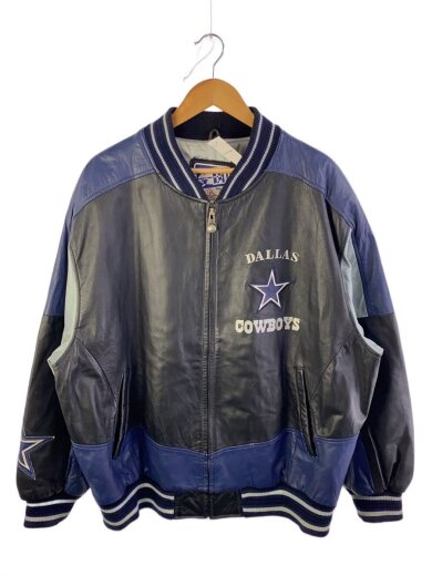 商品画像：スタジャン/XXL/レザー/BLK 1