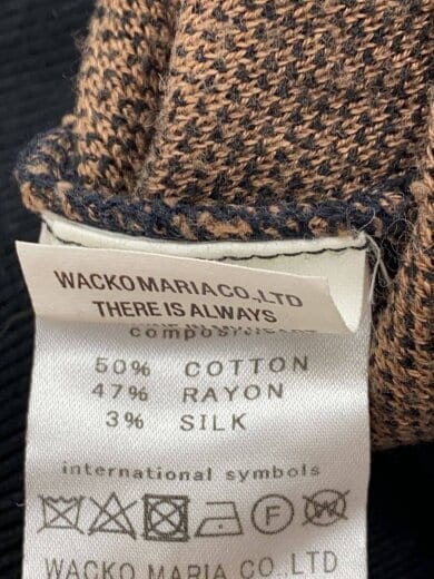 商品画像：ニット・セーター(薄手)/M/コットン/BRW/総柄 4