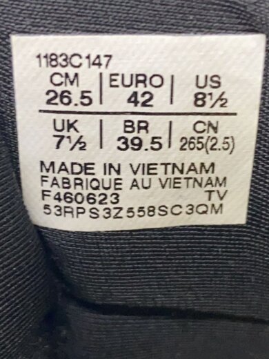 商品画像：ローカットスニーカー/26.5cm/BLK/レザー/F460623 5