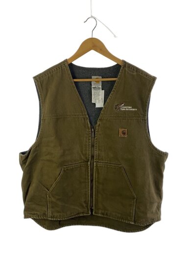 商品画像：ベスト/XXL/コットン/BRW/無地/V19BRK 1