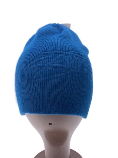 商品画像：ニットキャップ/--/アクリル/BLU/メンズ/1321174 1