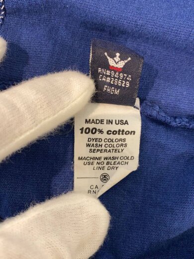 商品画像：90s/OLD/ステッチシャツ/S/コットン/NVY 5