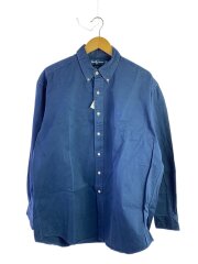 BLAKE/ボタンダウン長袖シャツ/L/コットン/NVY