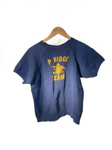 商品画像：半袖スウェット/--/コットン/NVY/プリント 1